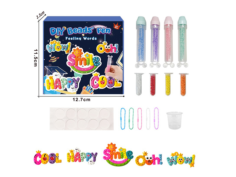 DIY Beads Pen Set - Feeling Words