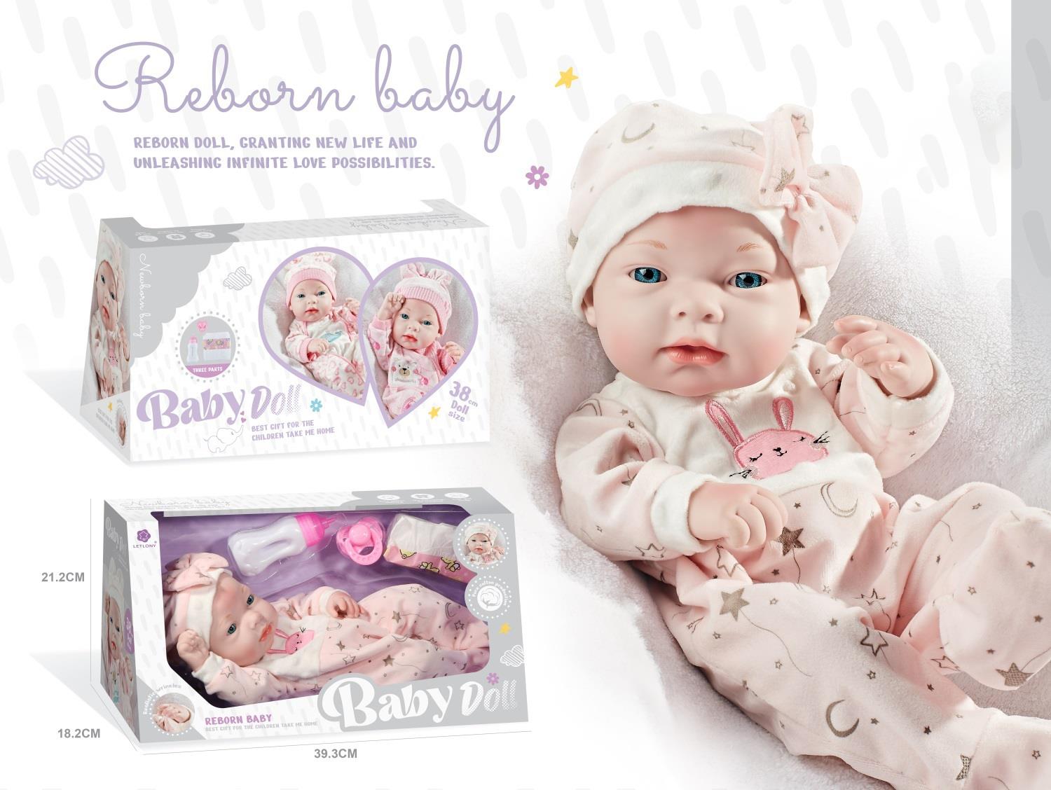 16-Inch Bionic Chubby Doll House Play Set B