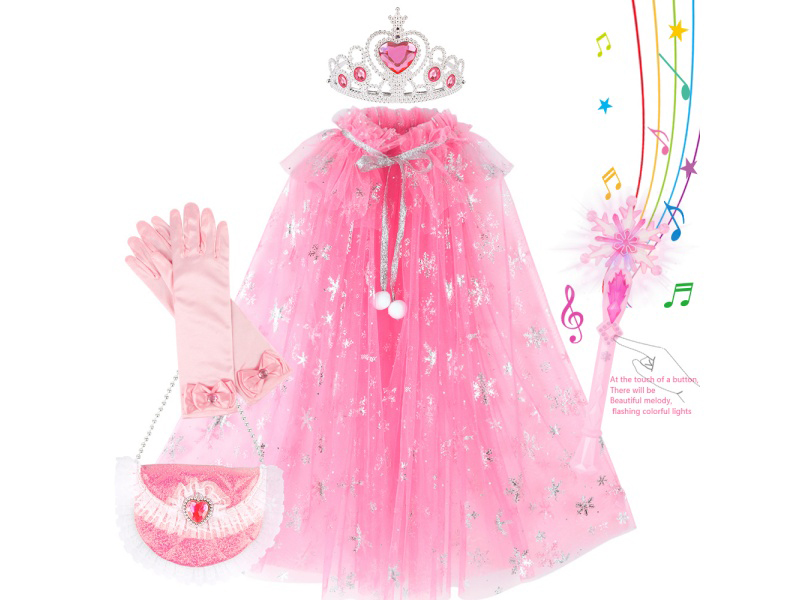 A 5-Piece Princess Cape Suit