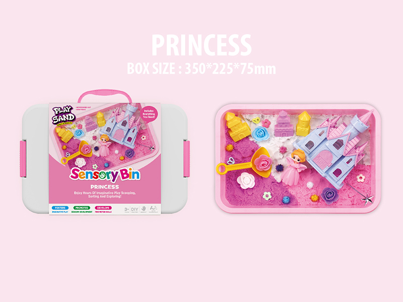 Play Sand Sensory Box Princess Set