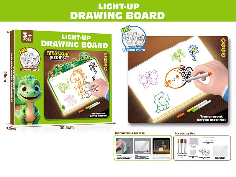 Light-Up Acrylic Drawing Board