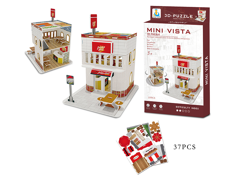 3D Puzzle 37pcs