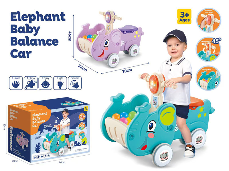 Elephant Baby Balance Car