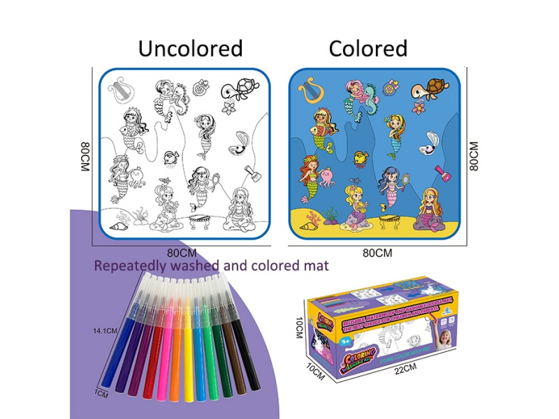 Graffiti Blanket Mermaid Style