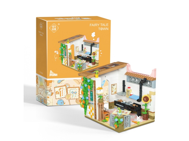 Kitchen Building Blocks 588PCS