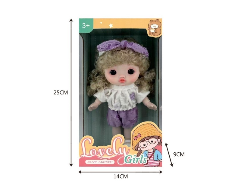 22Cm 3D Real Eye Fun Doll