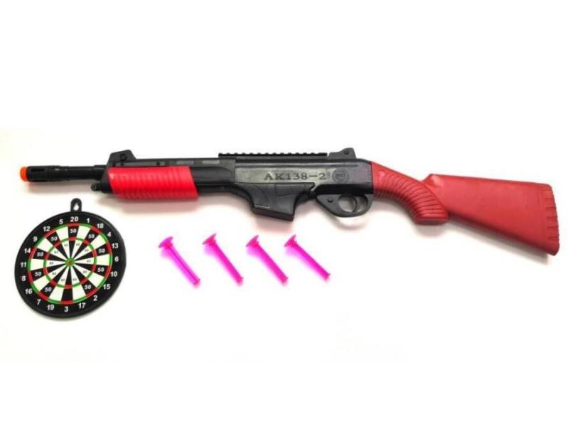 Soft Bullet Gun (With Round Target)