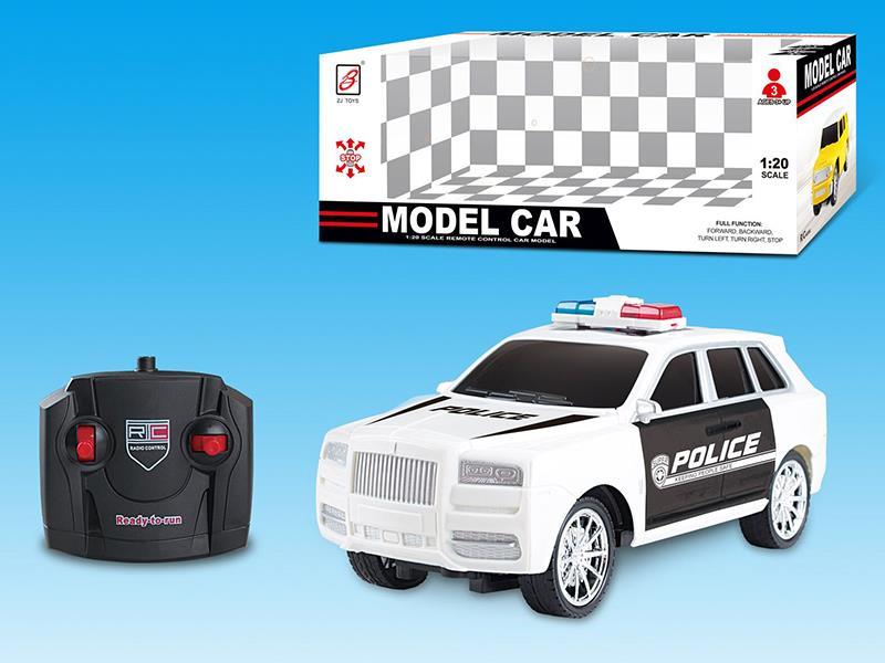 1:20 Cullinan 4CH Remote Control Police Car