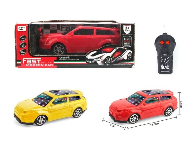 2-Channel  Land Rover Remote Control Car With 3D Light