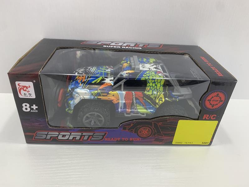 4-Channel Remote Control Graffiti Jeep Truck(Not Included Batteries)