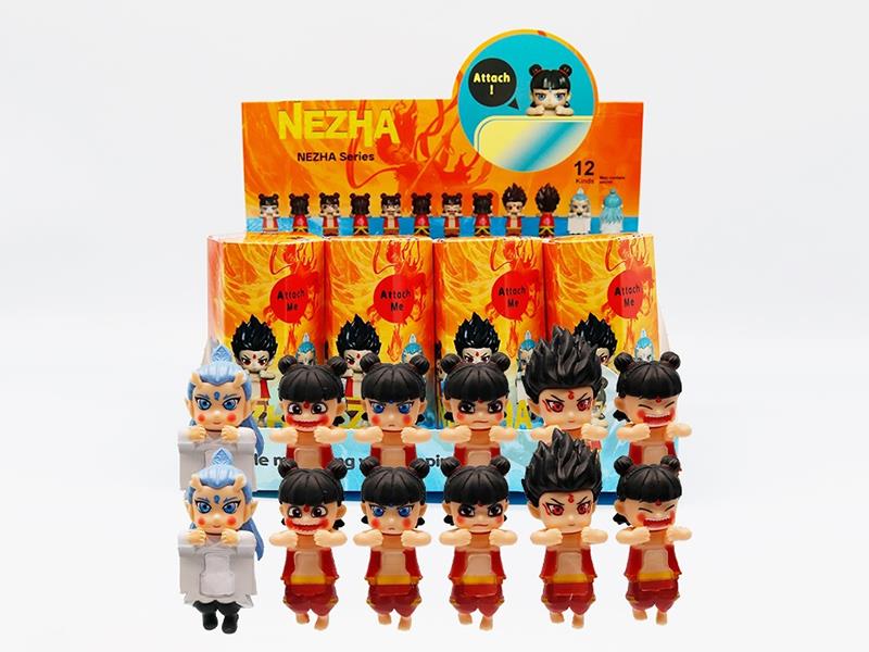 Nezha Series Decorative Mini Figures 6pcs