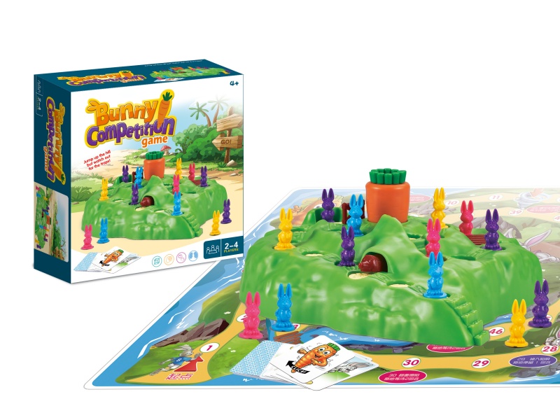 Bunny Competition Game With Map