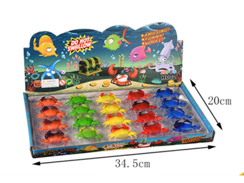 Inflatable Hatching Crab Toys 30pcs