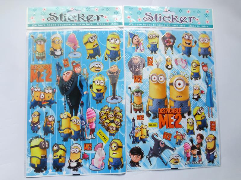 DIY Minions Stickers