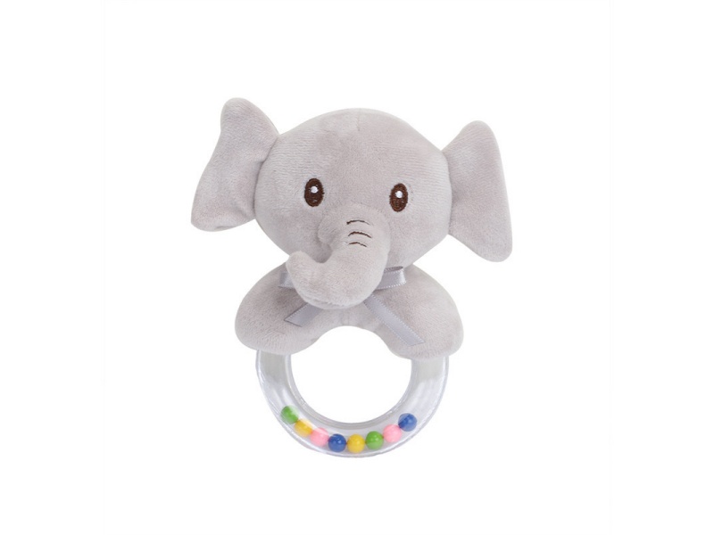 Baby Comfort Elephant Plush Hand-Cranked Ring