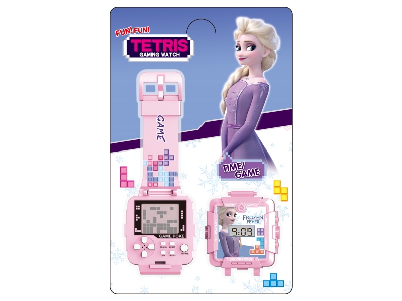 Frozen 2 Tetris Game Electronic Watch
