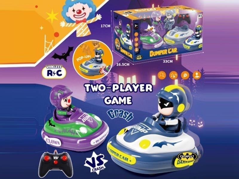 Clown bat remote-controlled bumper car