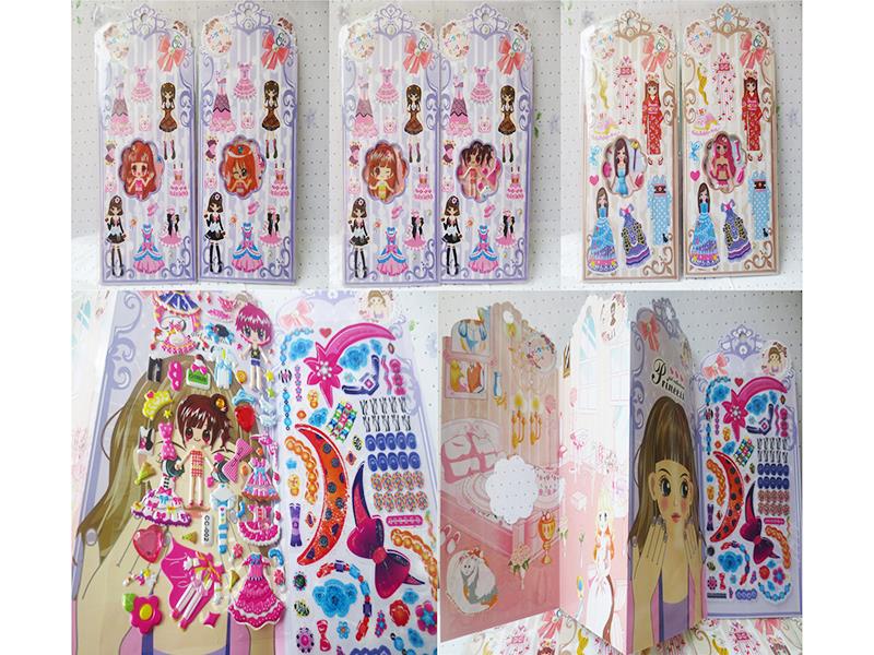 DIY Girl 2 In 1 Stickers