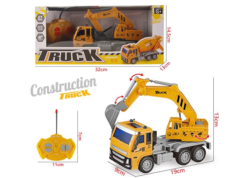 4-Channel Remote Control Engineering Excavator