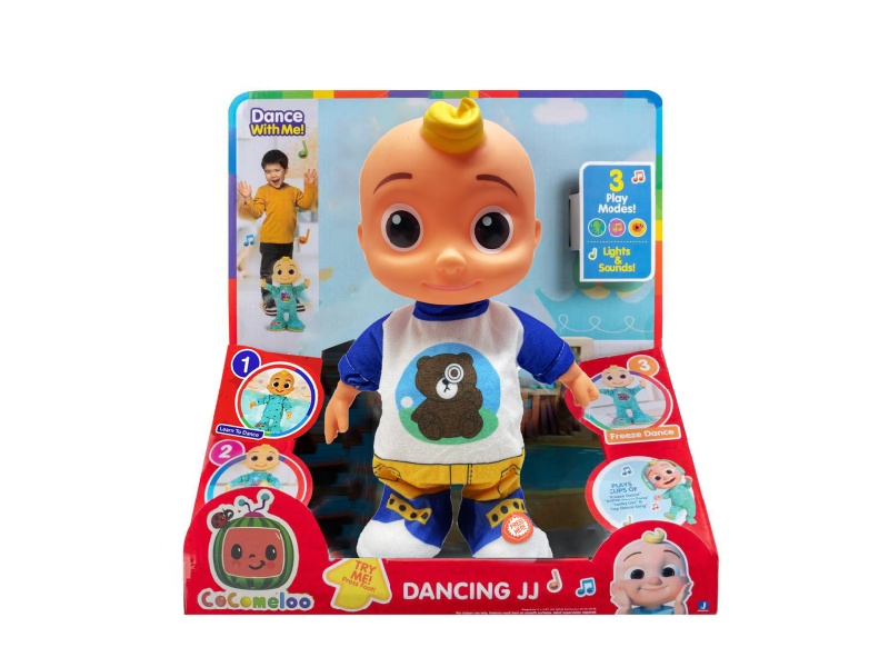 22 Inch B/O Solid Cocomelon JJ Boy Doll(Bear)