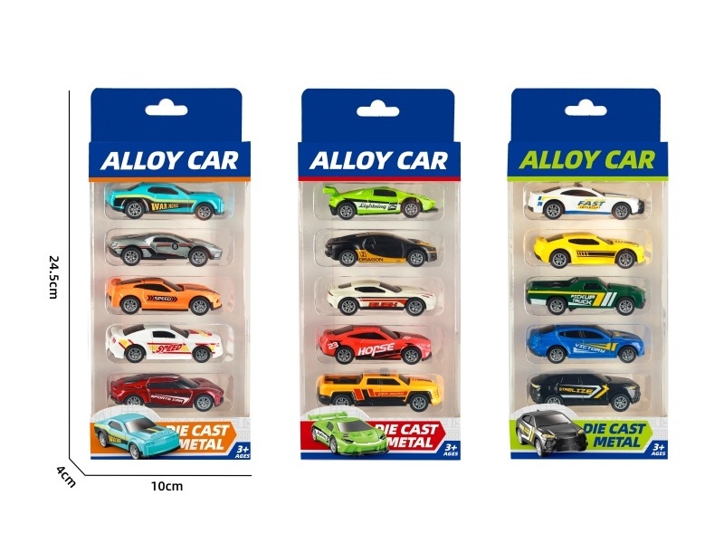 1:64 Force Alloy Car (3 Models Mixed)