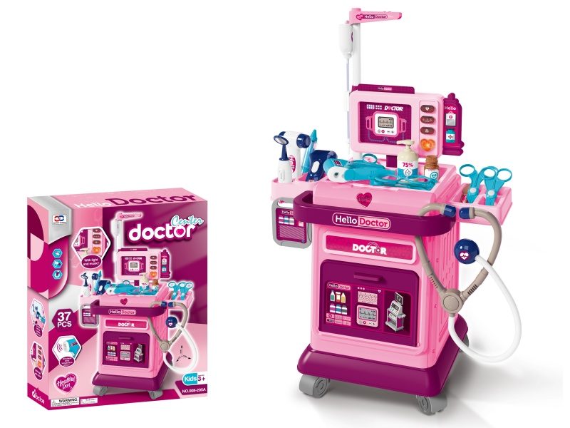 Medical Equipment Cart Set