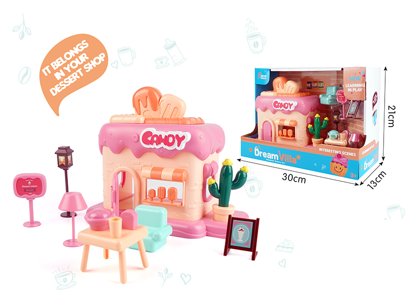 Ice Cream House Pretend Play Toy