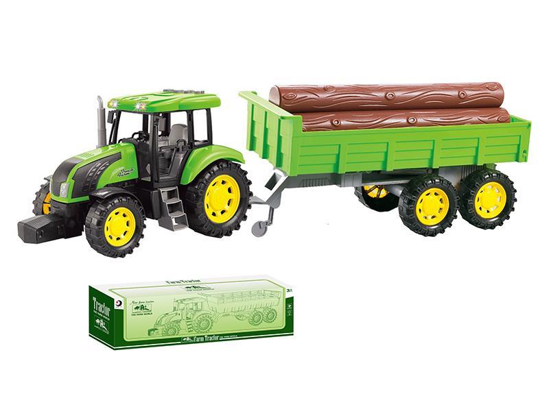 Friction Farm Tractor + Light And Music