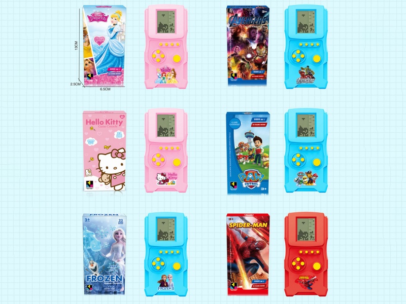 Game Console 6 Mixed, No Electricity