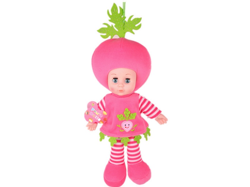 14-Inch Radish Music Doll (Opp Bag)