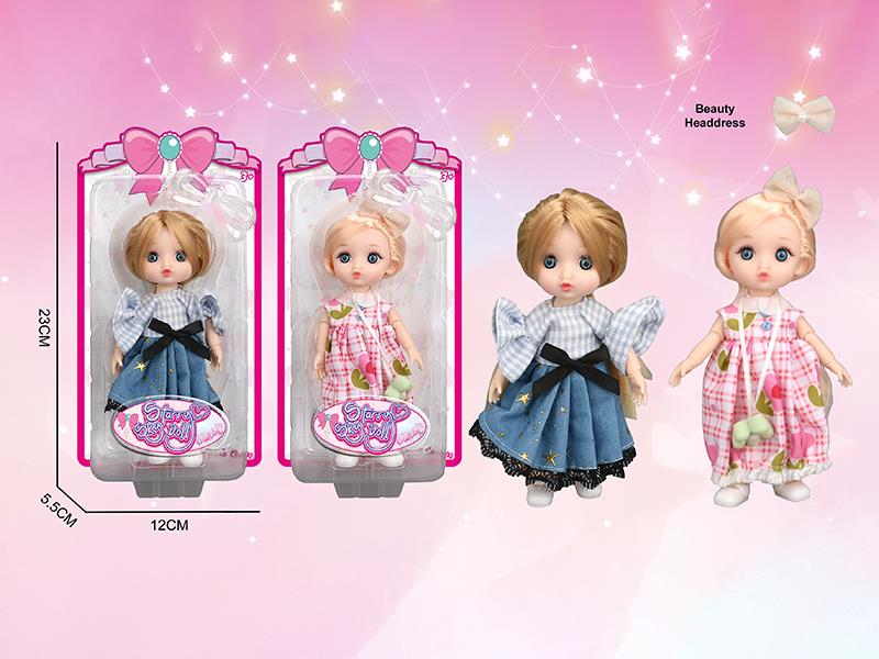 6 Inch 12-Joints Fashion Doll