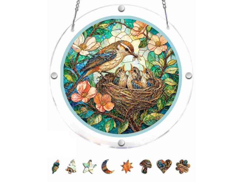 7.4-Inch Acrylic Jigsaw Puzzle