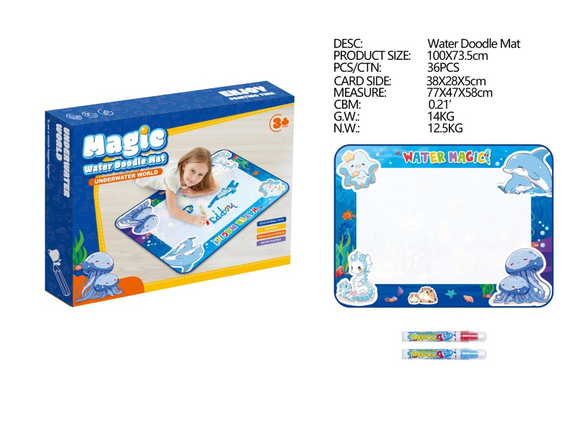 Underwater World Theme Magic Water Doodle Mat