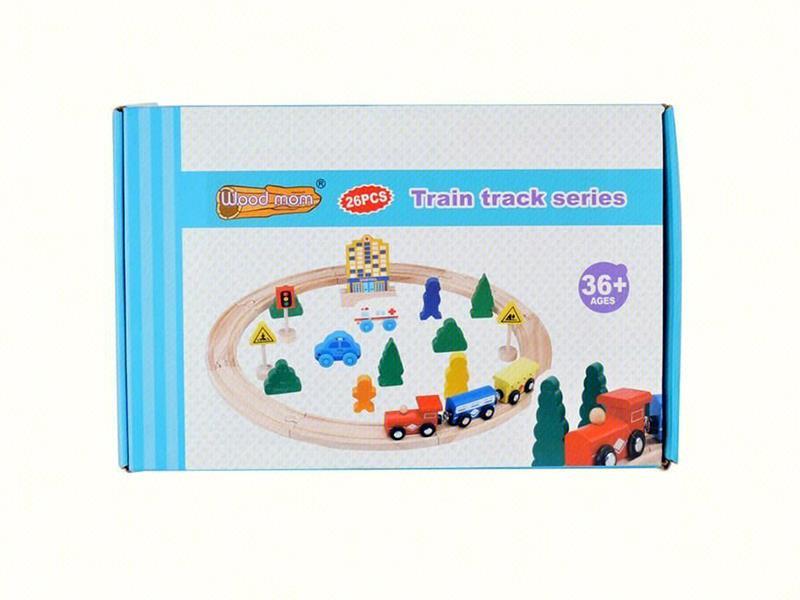 Wooden Track Car