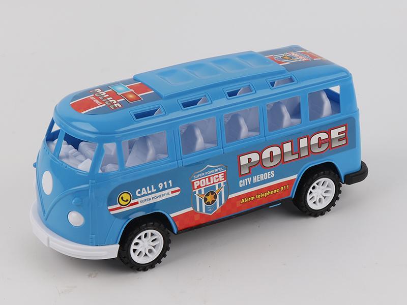 Friction Bus  Police Car