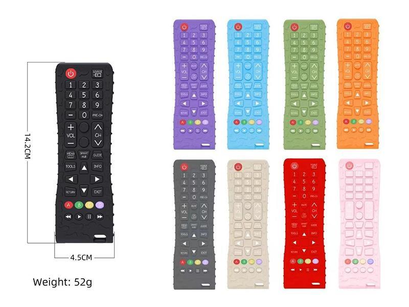 Silicone Teether Remote Control Shape