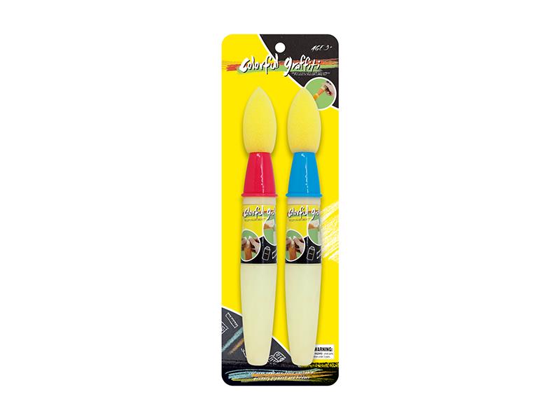 Chalk Graffiti Sponge Pen 2pcs