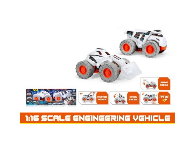 1:16 Hot Wheels Space Engineering Vehicle Inertial Car [With Lights And Music