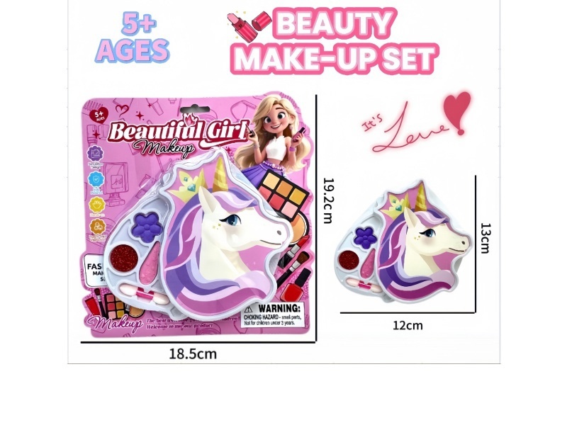 Unicorn children's makeup, accessories and toys