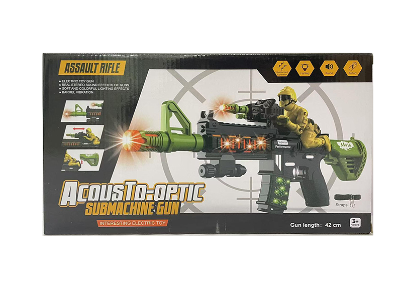Electric Gun With Sound And Light