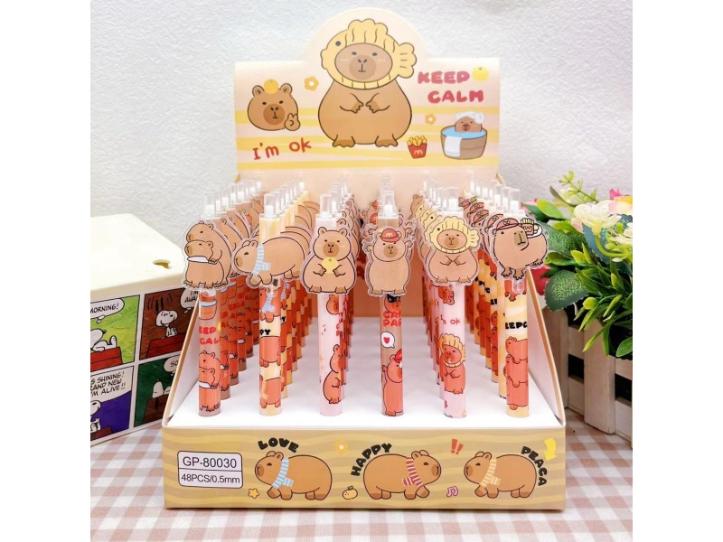 Kapibabala Smooth Gel Pen With Black Core 0.5MM