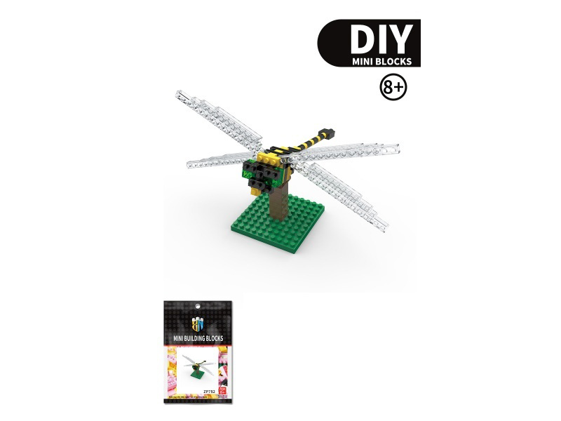 Dragonfly Building Blocks Insect Series 108 PCS