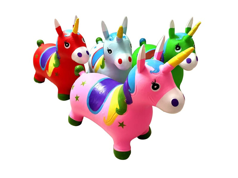 Inflatable Jumping Unicorn Toy(Environmental)