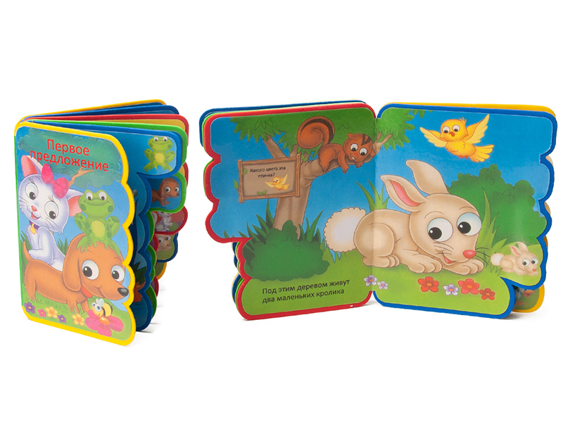 Russian EVA Story Early Education Book