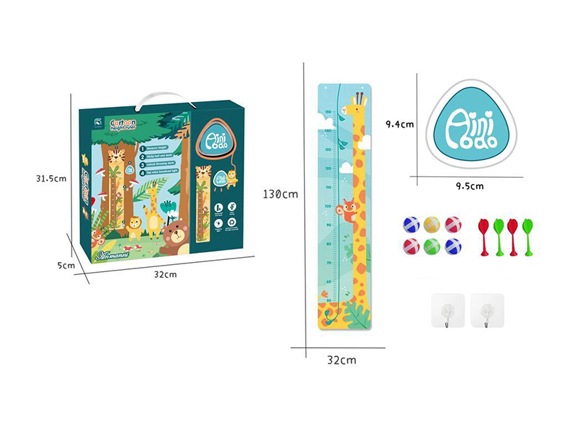 Cartoon Height Ruler