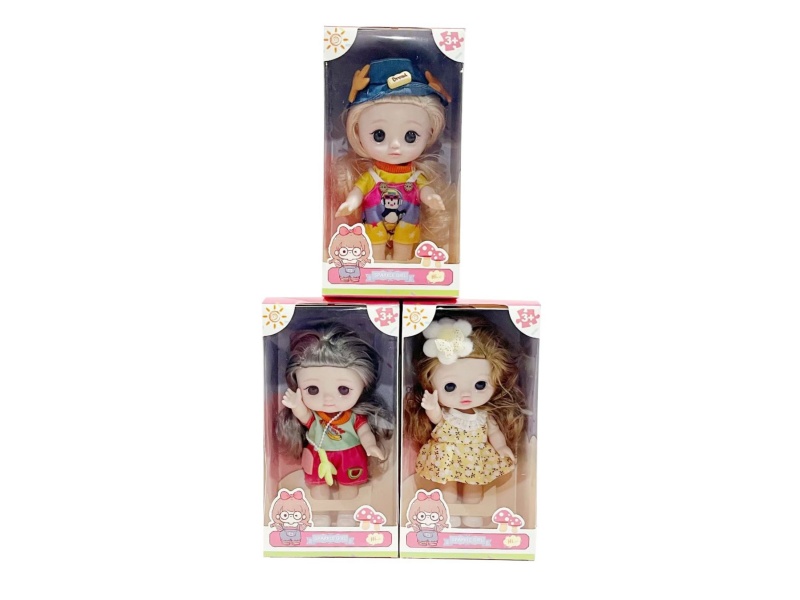 3 Mixed Sets Of 8-Inch 24Cm All-Lined Eco-Friendly 3D True Eyeball Cute Baby Peach-Flavored Meatballs