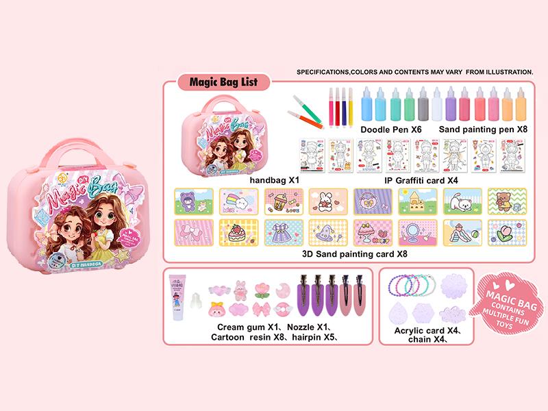 DIY Sand Painting Handbag