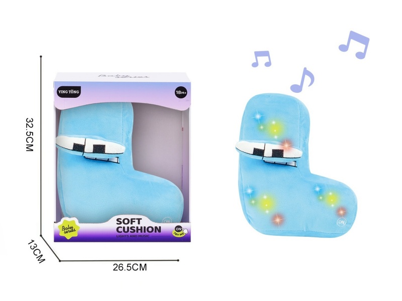 Alphabetic Plush Soothing Pillow - L