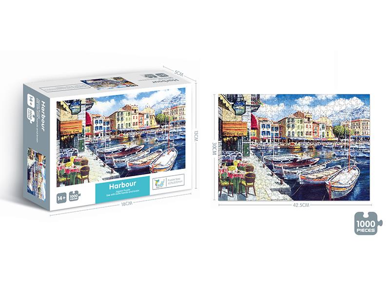 1000PCS Harbor Puzzle
