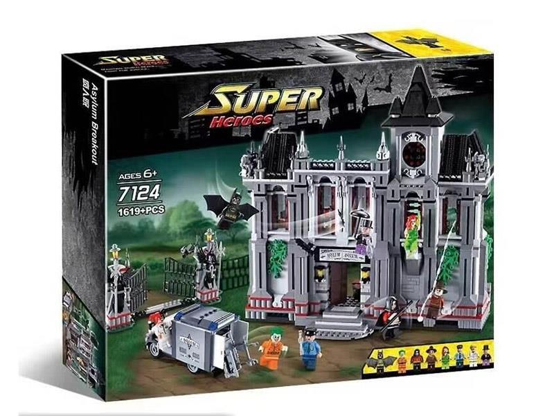 Batman Arkham Asylum Building Blocks 1619+pcs